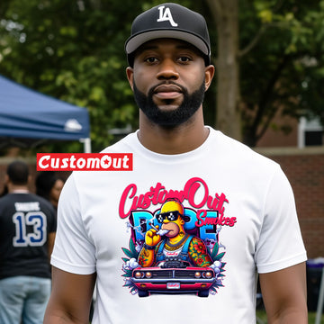 CustomOut Smokes "Doughboy Homer" 420 Tee