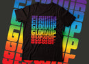 Chakra color glowup Unisex T-Shirt-1